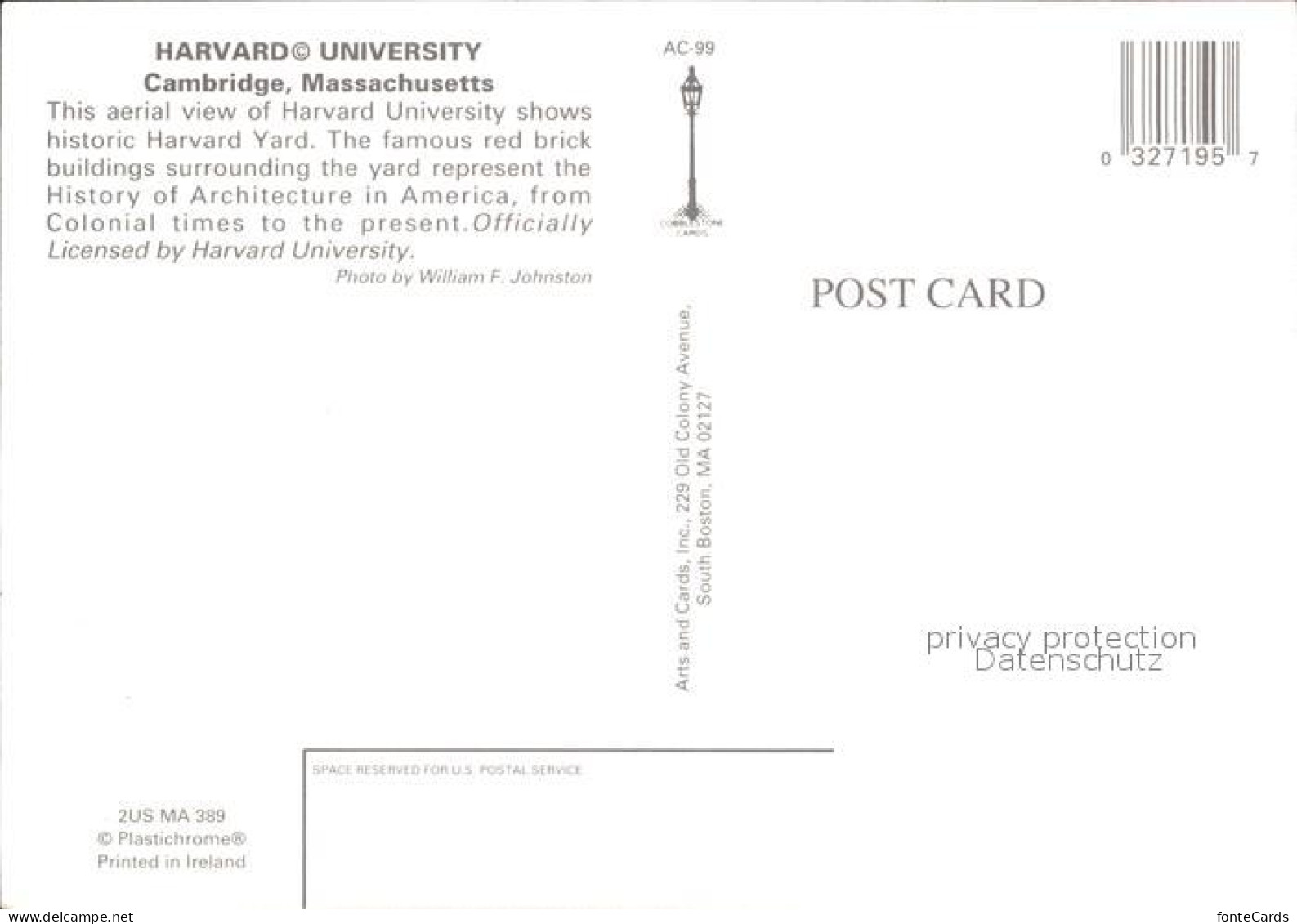 72393179 Cambridge_Massachusetts Havard University Fliegeraufnahme - Other & Unclassified