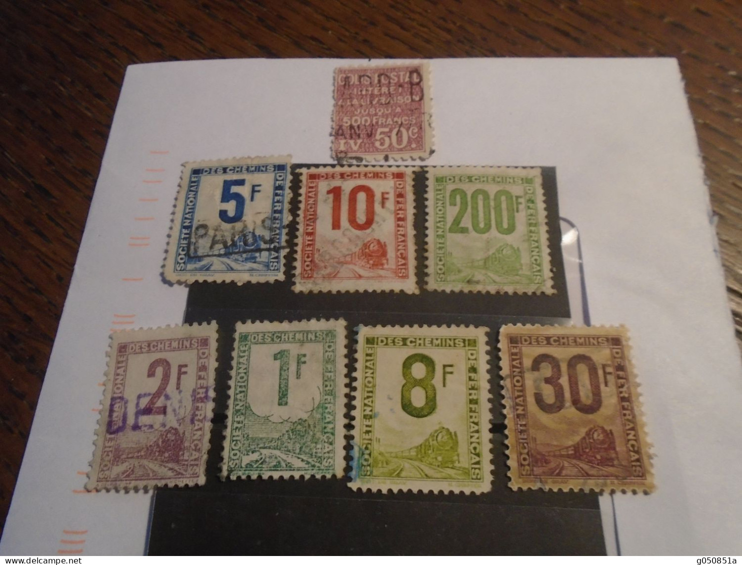 LOT DE  11  Timbres (COLIS /POSTAUX Differents) Forte COTE !!!!! - Used