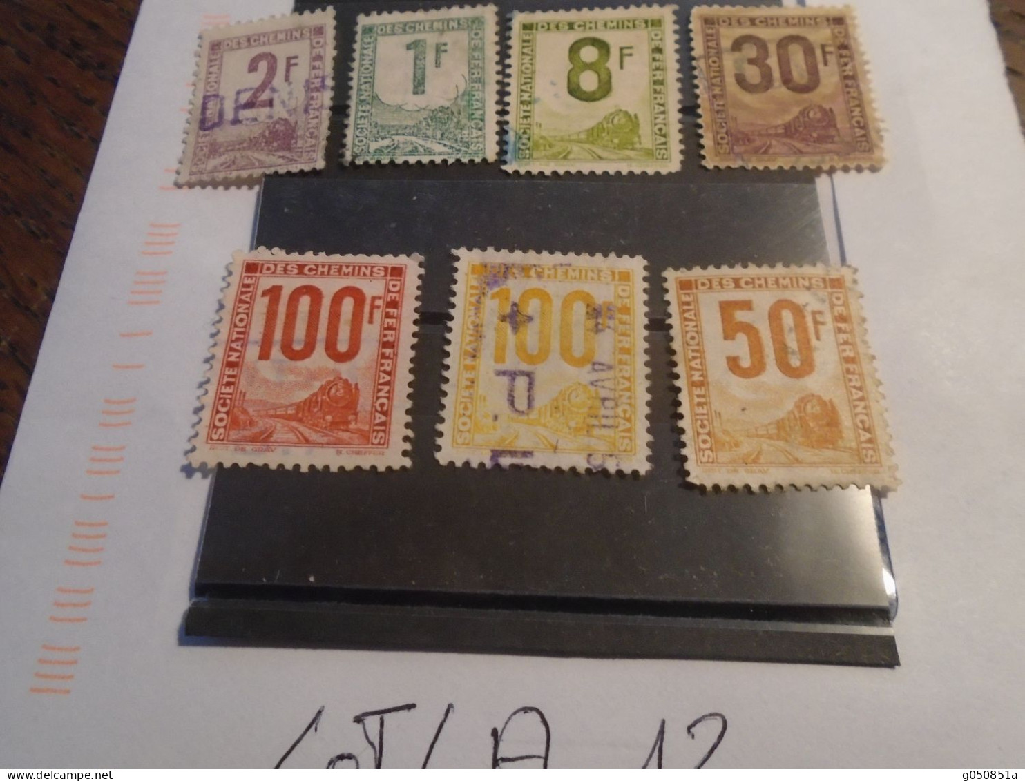 LOT DE  11  Timbres (COLIS /POSTAUX Differents) Forte COTE !!!!! - Usati