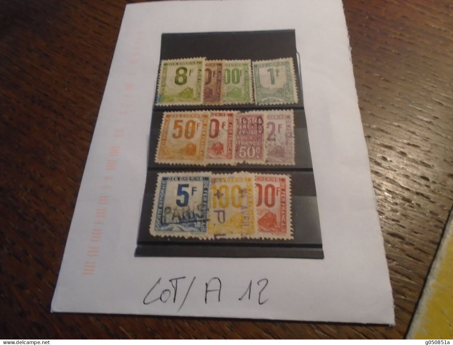 LOT DE  11  Timbres (COLIS /POSTAUX Differents) Forte COTE !!!!! - Gebraucht