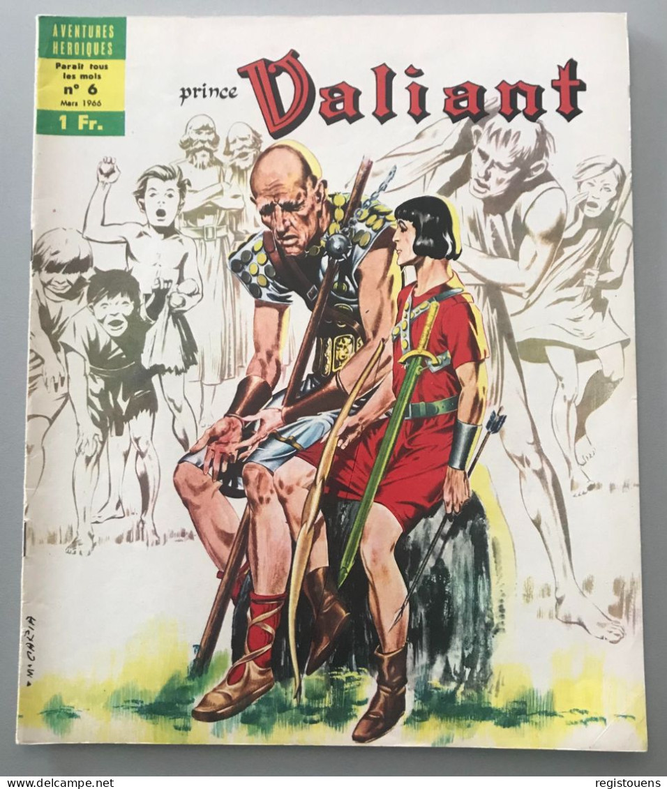 Prince Valiant N° 6 - 1966 - Autres & Non Classés