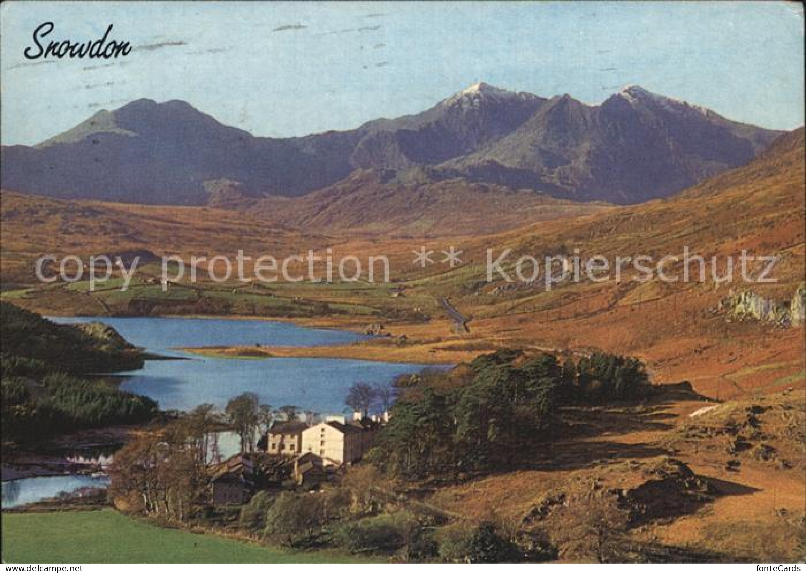 72391611 Snowdon From Capel Curig Snowdon - Autres & Non Classés