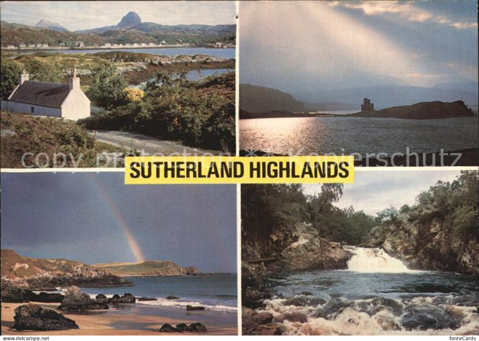 72391605 Sutherland Caithness & Sutherland Strand Wasserfall Sutherland Caithnes - Andere & Zonder Classificatie