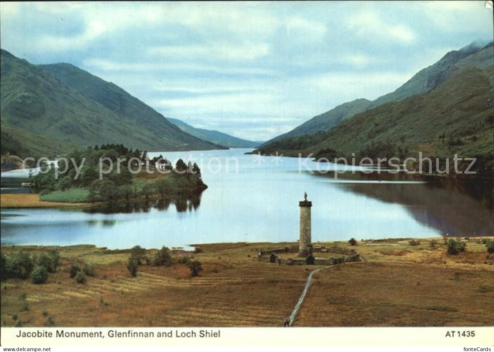 72391603 Glenfinnan Jacobite Monument Loch Shiel Glenfinnan - Andere & Zonder Classificatie