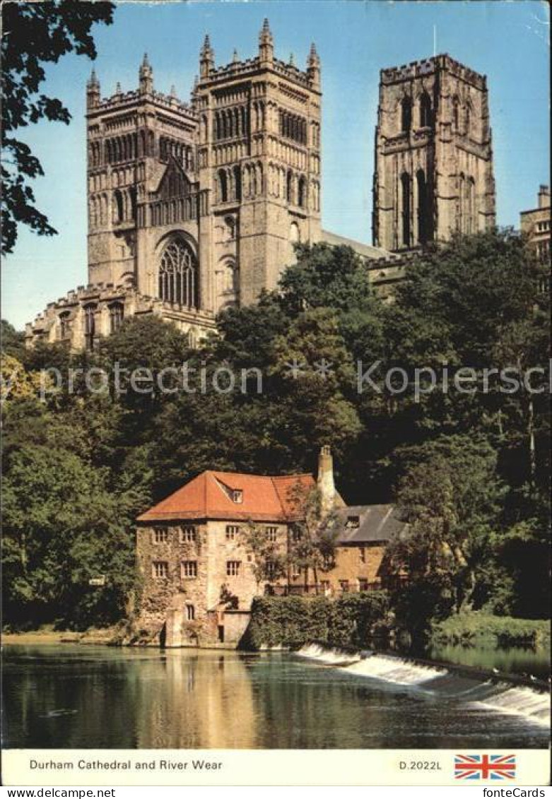 72391602 Durham UK Cathedral River Wear  - Altri & Non Classificati