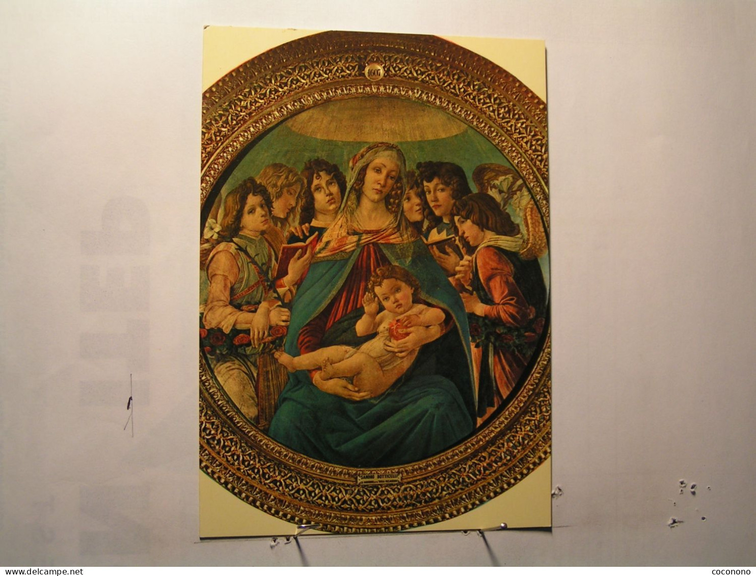 Firenze (Florence) - Galleria Uffizi - Botticelli - Madonna Della Melagrana - Firenze