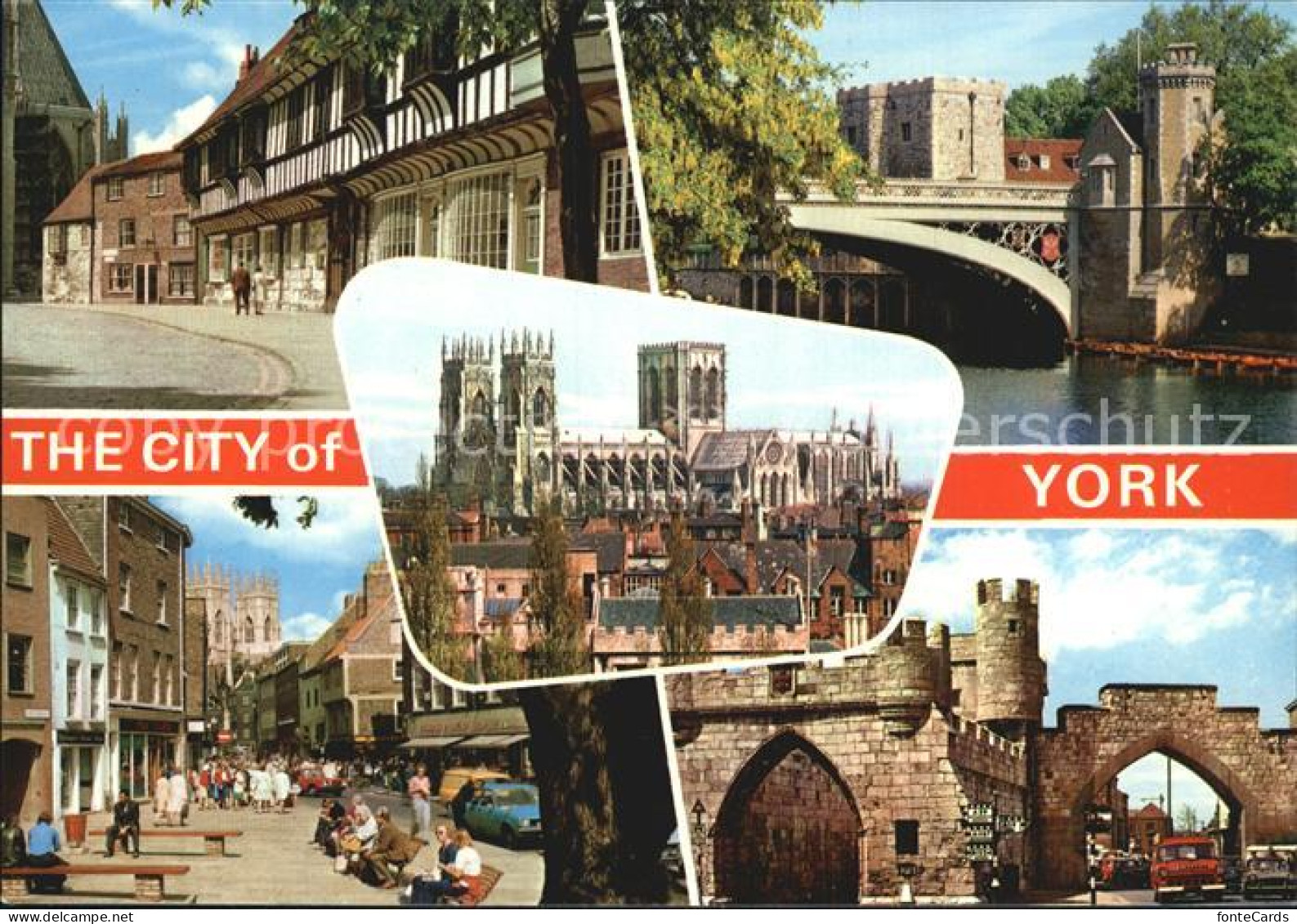 72391595 York UK College Street Lendal Bridge York Minster York - Autres & Non Classés