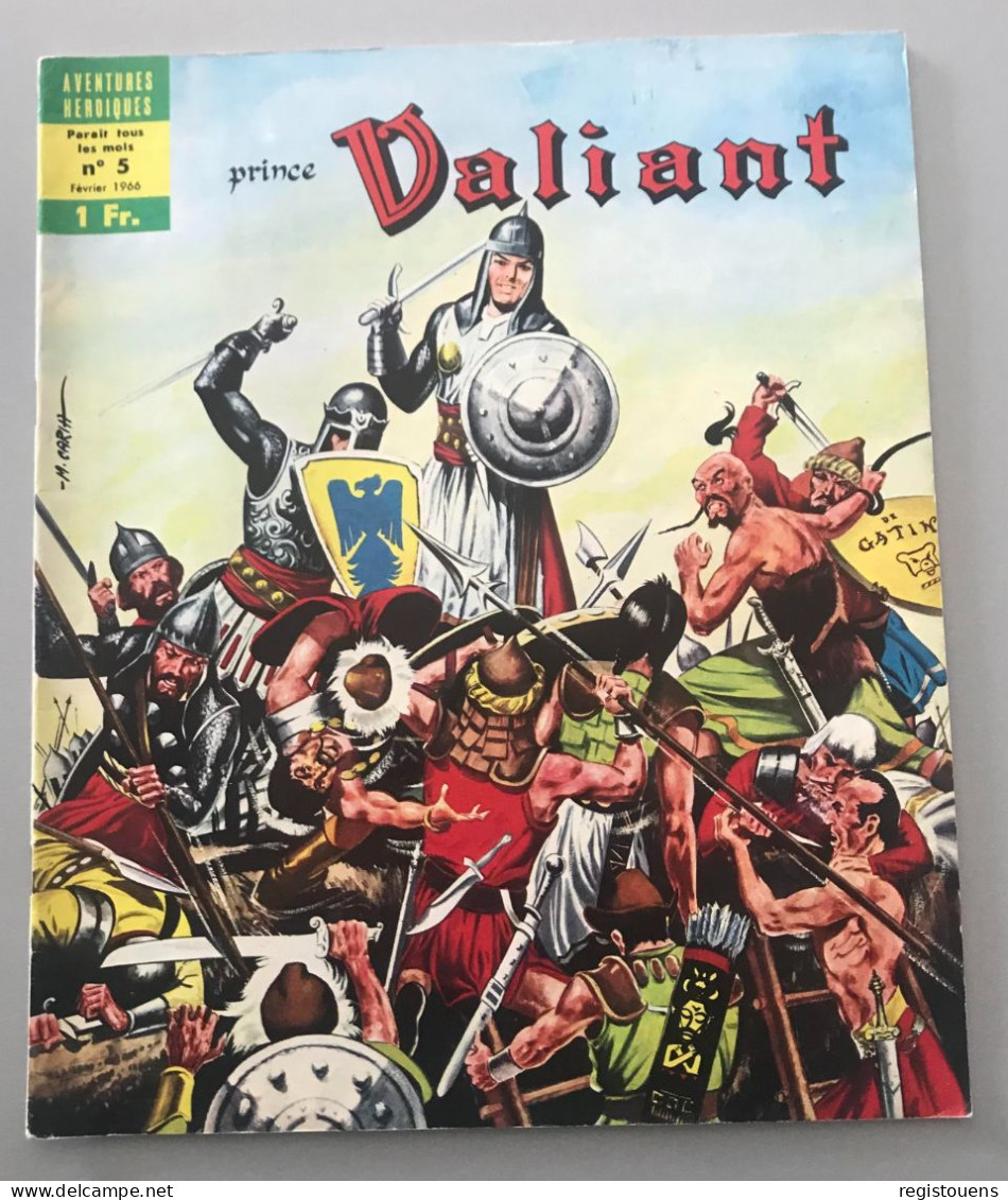 Prince Valiant N° 5 - 1966 - Autres & Non Classés