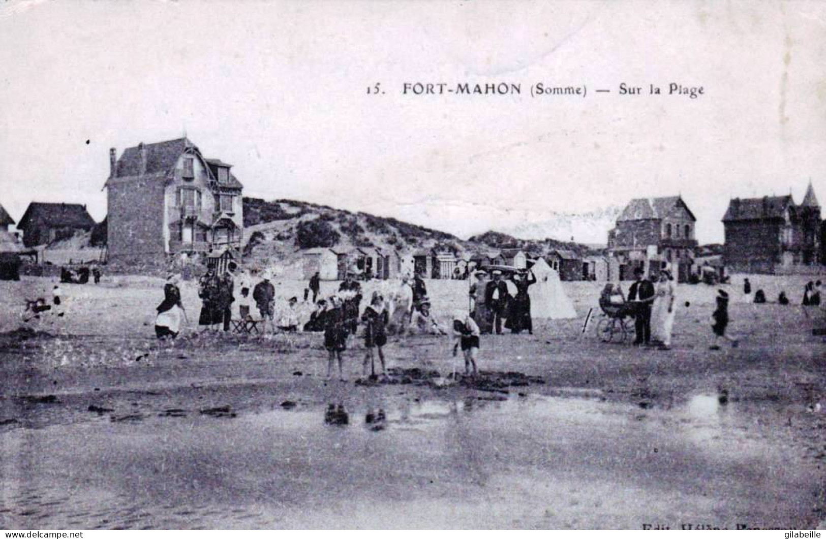 80 - Somme -  FORT MAHON -  Sur La Plage  - Fort Mahon
