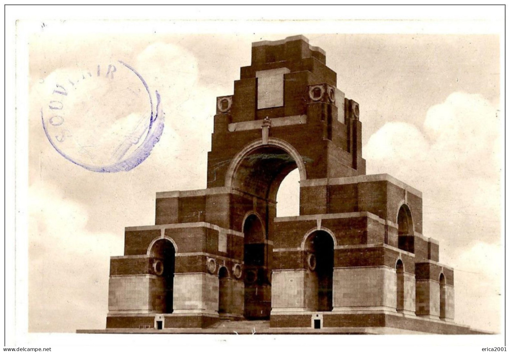 Albert. Thiepval British Memorial Near Albert. - Albert