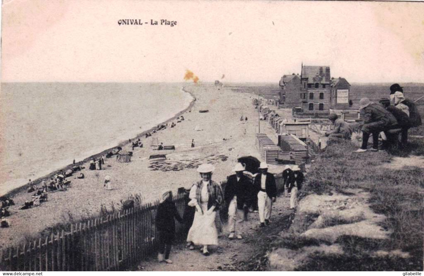 80 - Somme - ONIVAL  ( Ault )  La Plage - Onival