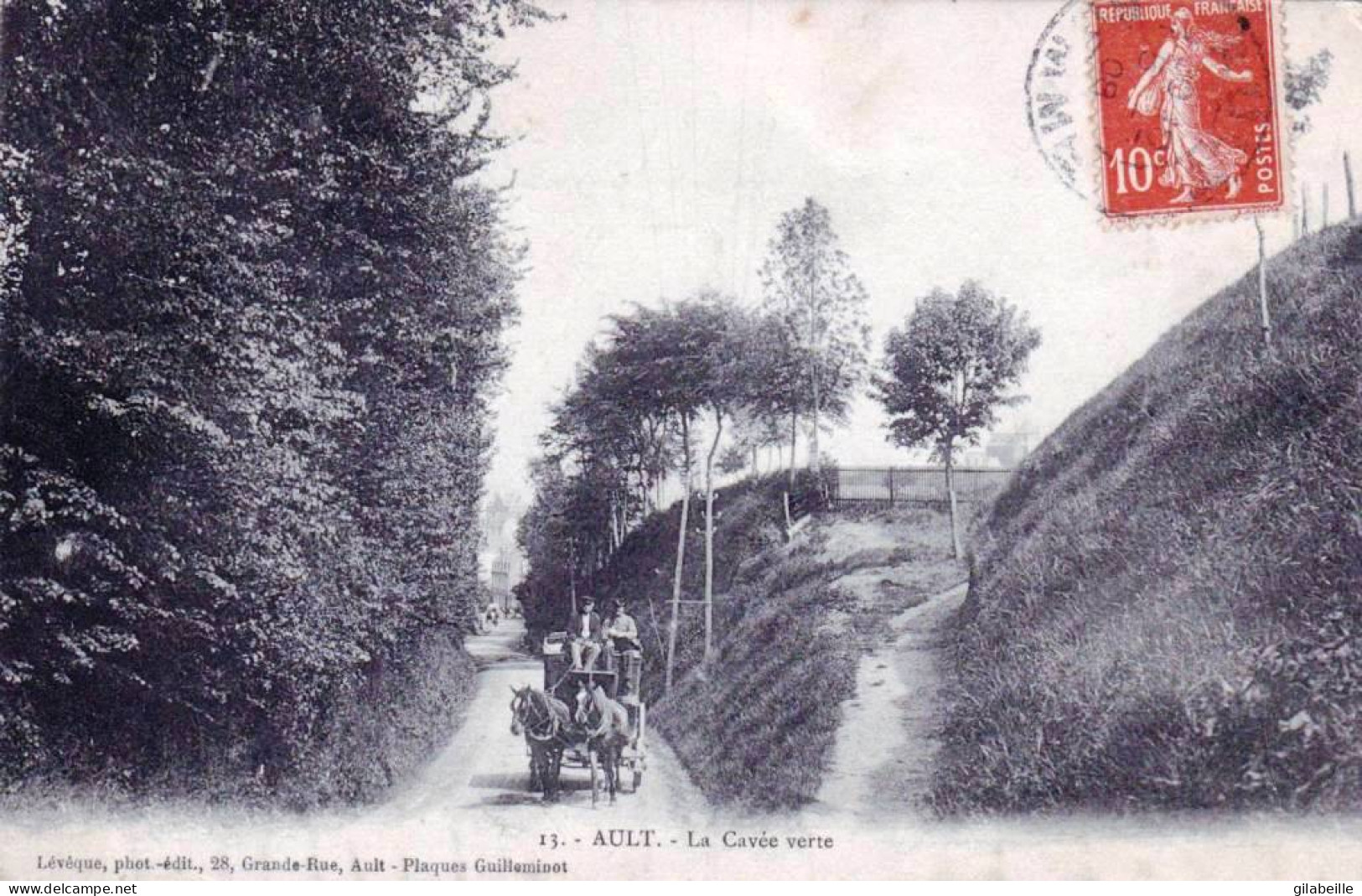 80 - Somme -  AULT - La Cavée Verte - Ault