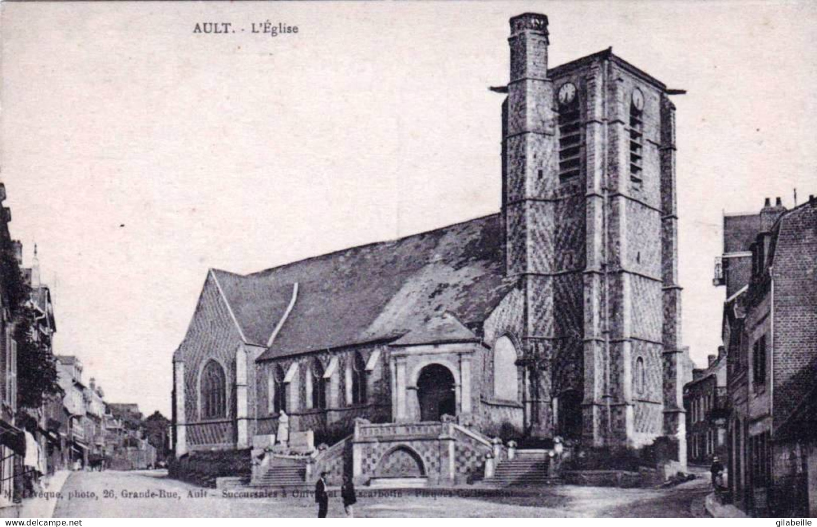 80 - Somme -  AULT -   L'église - Ault