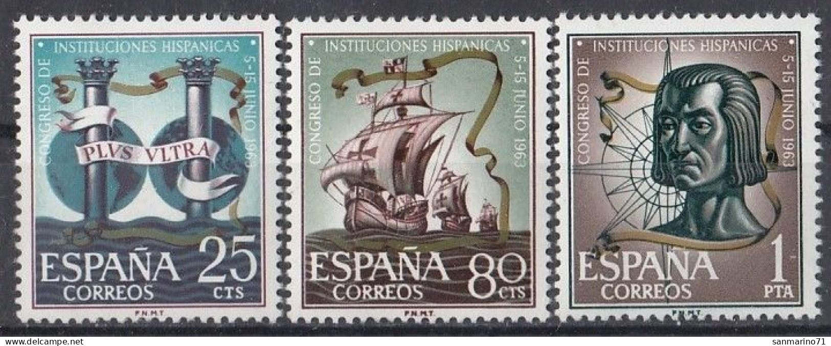 SPAIN 1401-1403,unused - Ohne Zuordnung