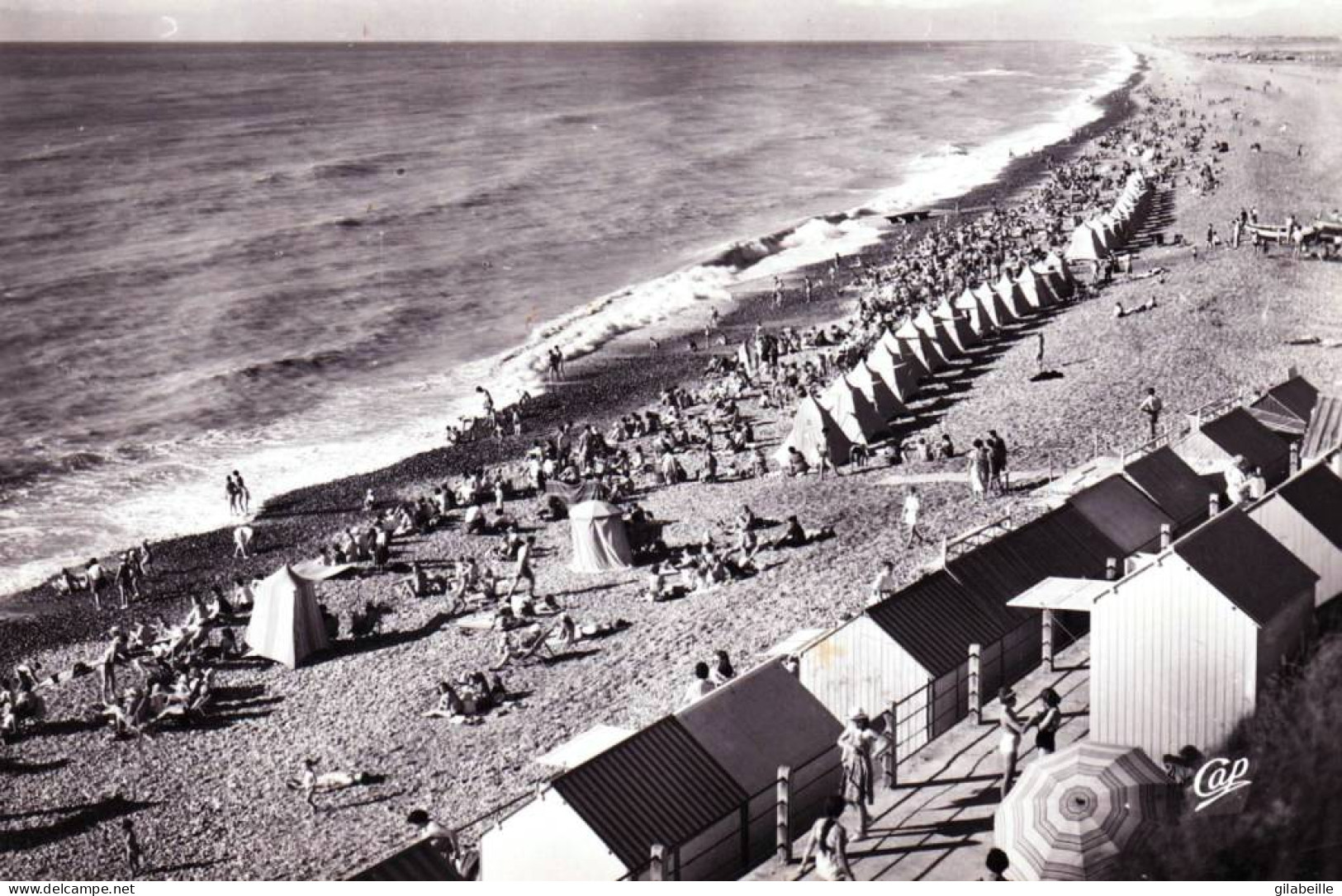 80 - Somme -  ONIVAL Sur MER ( Ault )  Vue Generale De  La Plage  - Onival