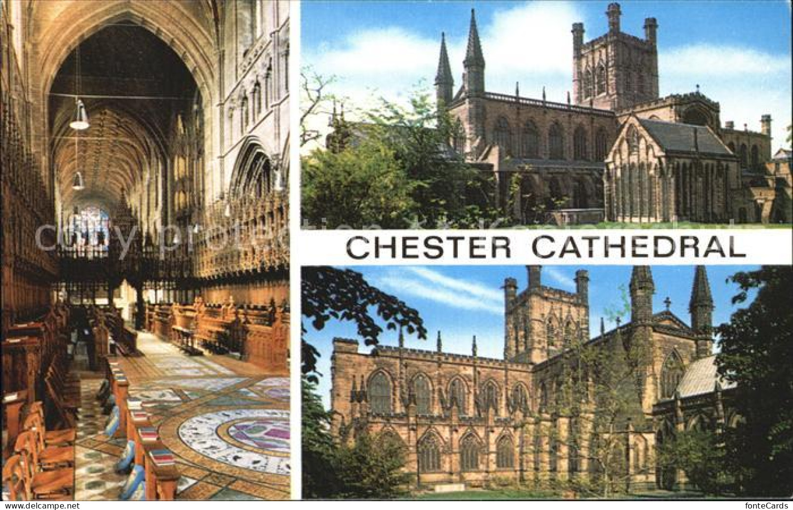 72388224 Chester Cheshire Cathedral Chester - Other & Unclassified