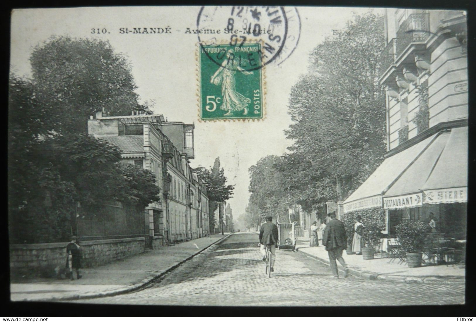 94 - Saint Mandé - Avenue Sainte Marie - Animée - Saint Mande