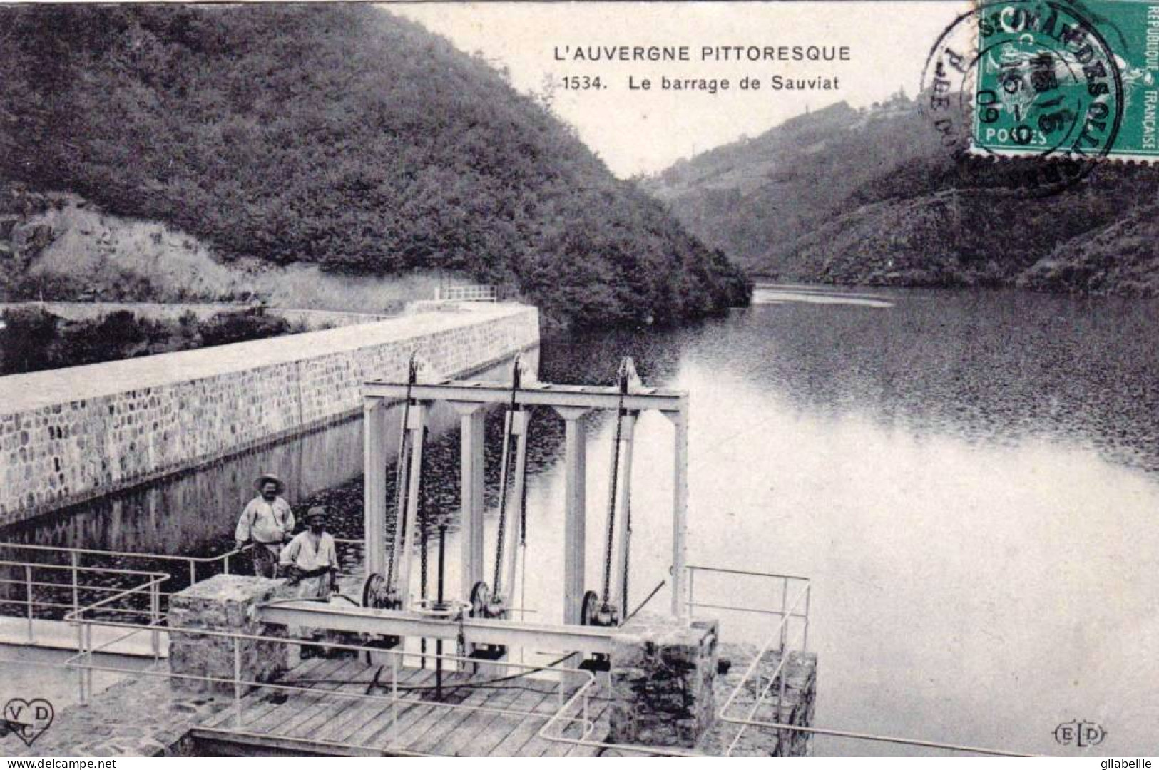 63 - Puy De Dome -  Le Barrage De SAUVIAT - Thiers