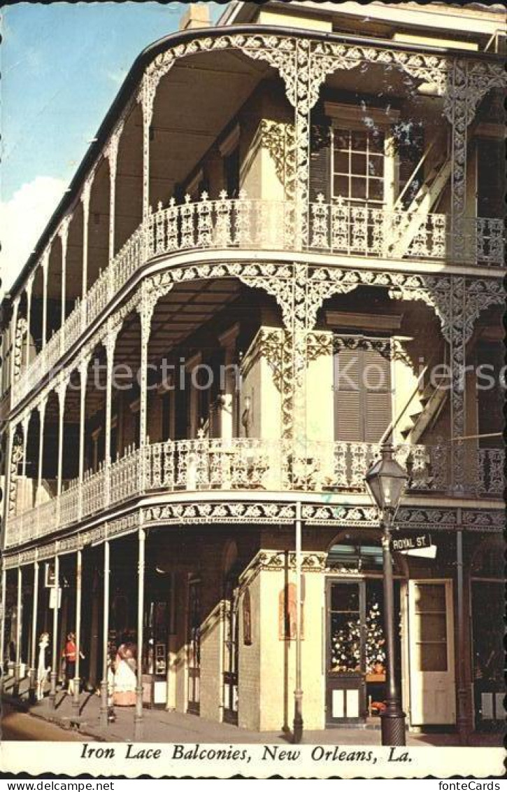 72381854 New_Orleans_Louisiana Iron Lace Balconies - Sonstige & Ohne Zuordnung