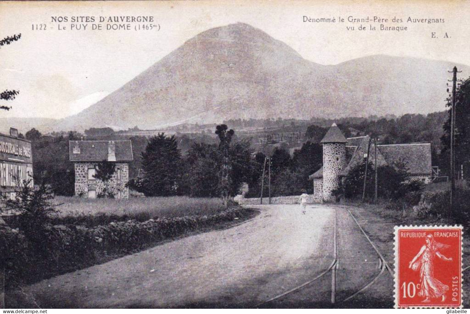 63 - Puy De Dome -  PUY De DOME Vu De La Baraque - Autres & Non Classés