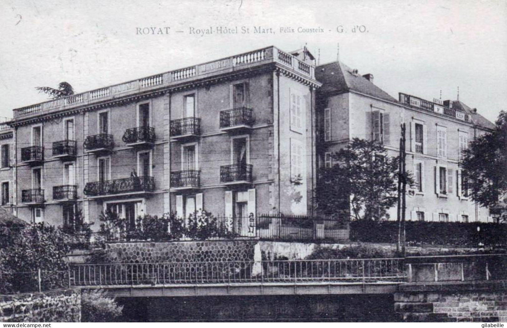 63 - Puy De Dome -  ROYAT - Royal Hotel Saint Mart - Royat