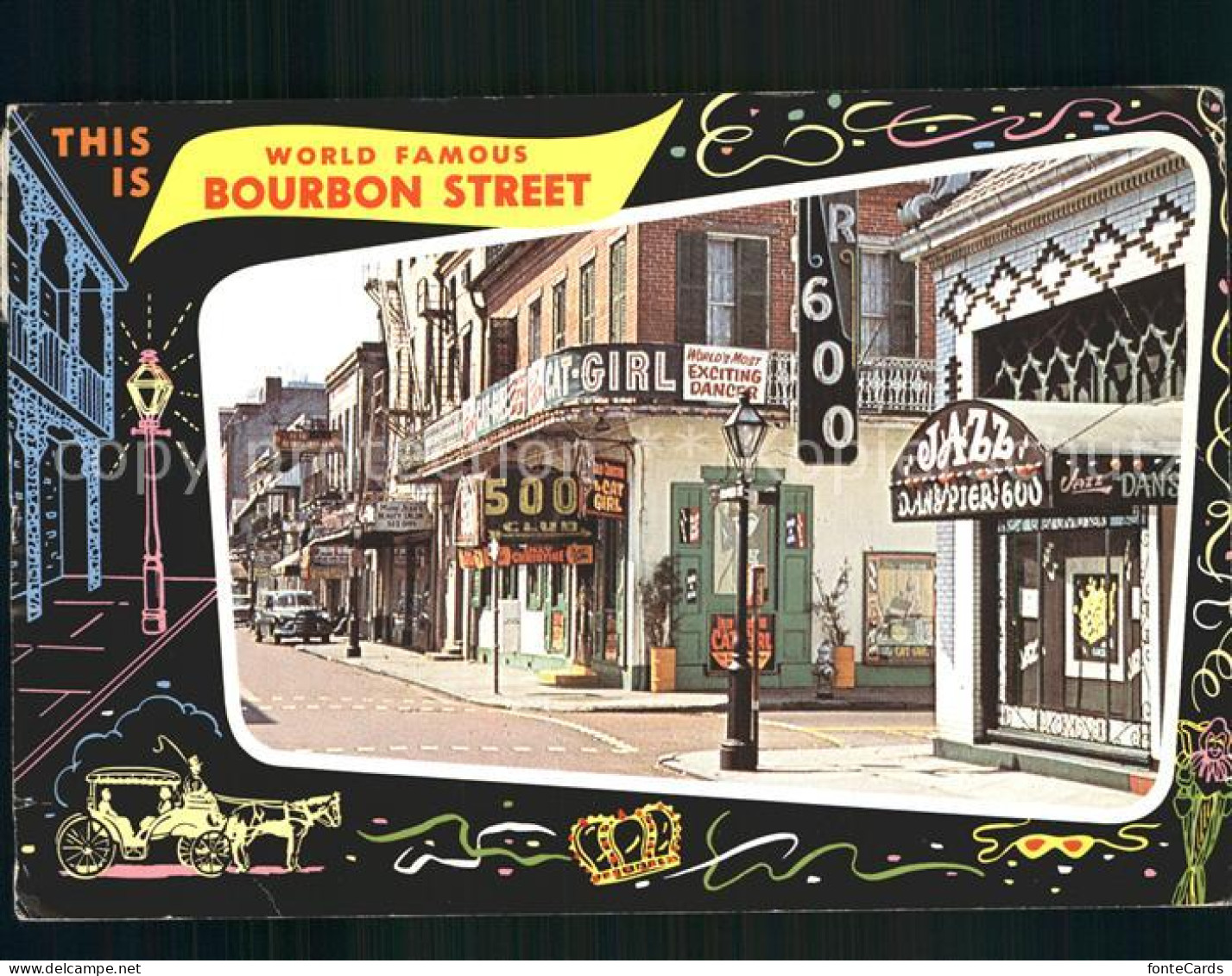 72381718 New_Orleans_Louisiana Bourbon Street - Other & Unclassified