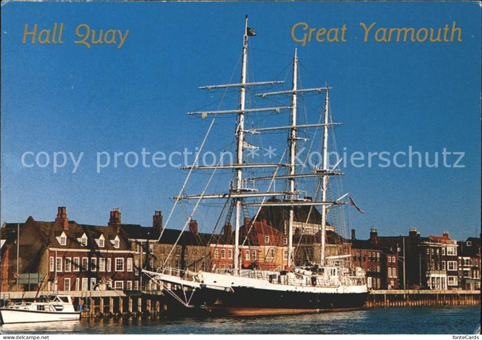 72381506 Norwich UK Great Yarmouth Segelschiff  - Andere & Zonder Classificatie