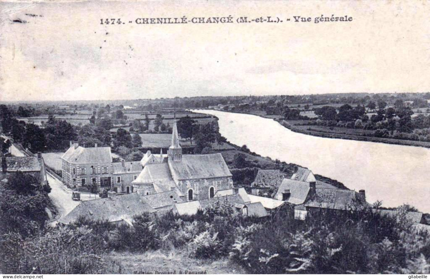 49 - Maine Et Loire - CHEMILLE - CHANGE ( Chenillé-Champteussé ) Vue Generale - Chemille