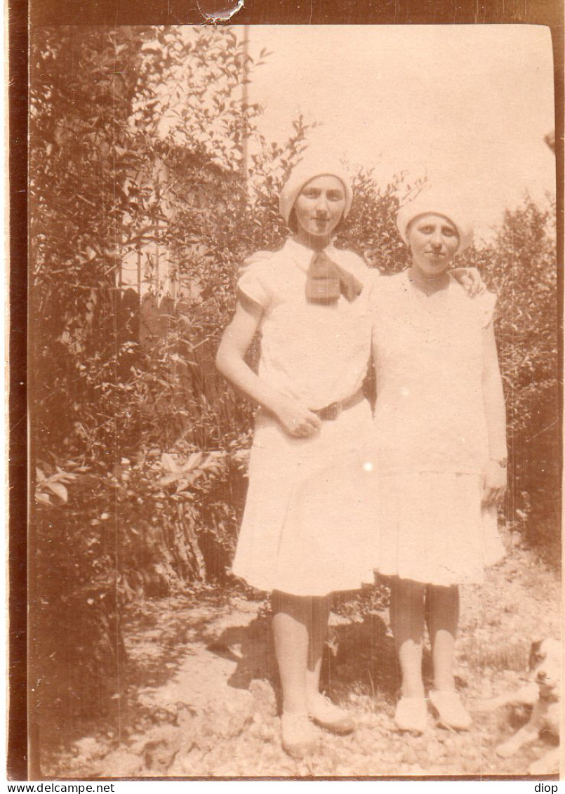 Photographie Photo Vintage Snapshot Chapeau Hat Forest Paysan Farmer - Personnes Anonymes