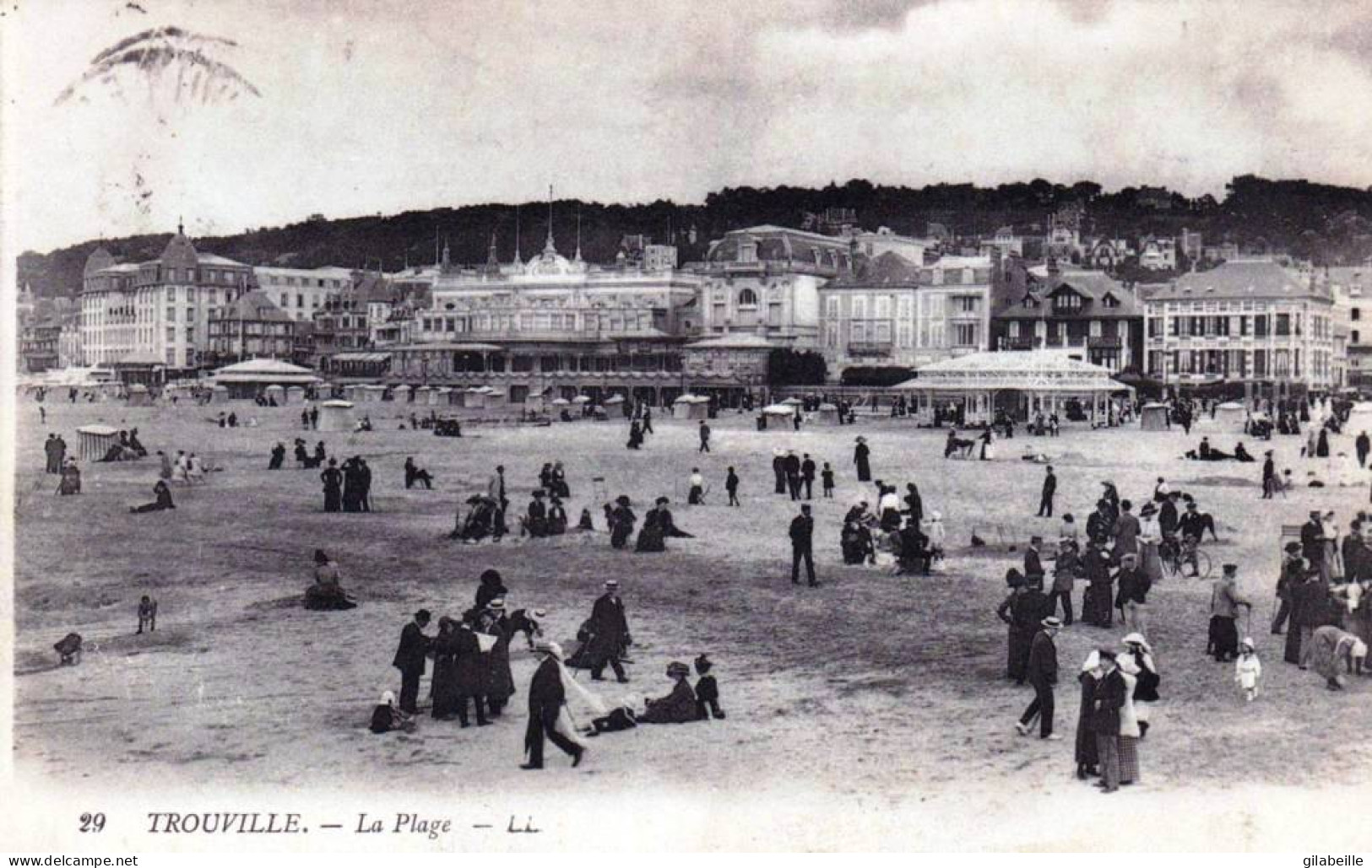 14 - Calvados -  TROUVILLE -  La Plage - Trouville