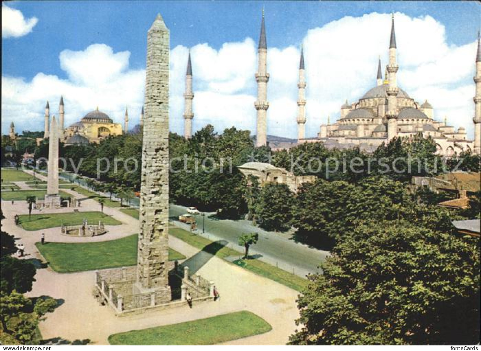 72374899 Istanbul Constantinopel Sultanahmed Ayasofya Ve  - Turquie