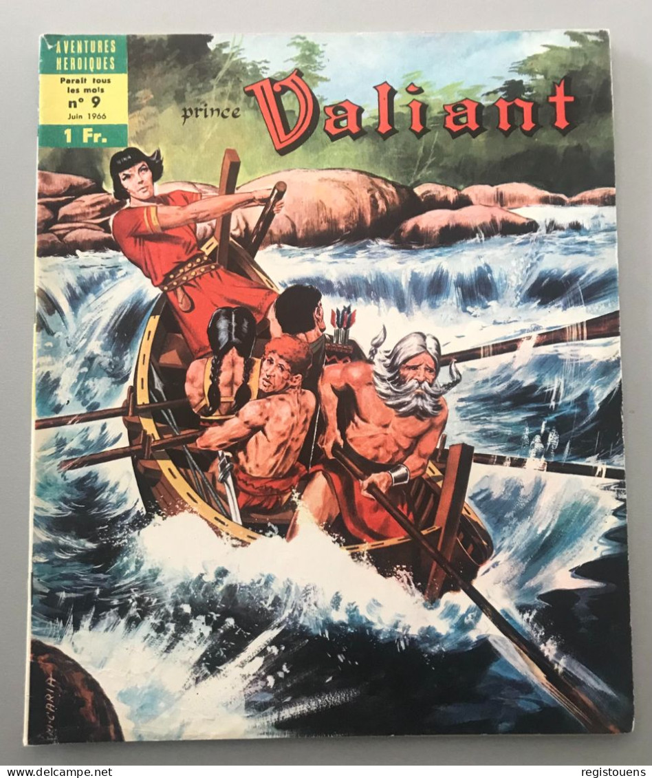 Prince Valiant N° 9 - 1966 - Autres & Non Classés