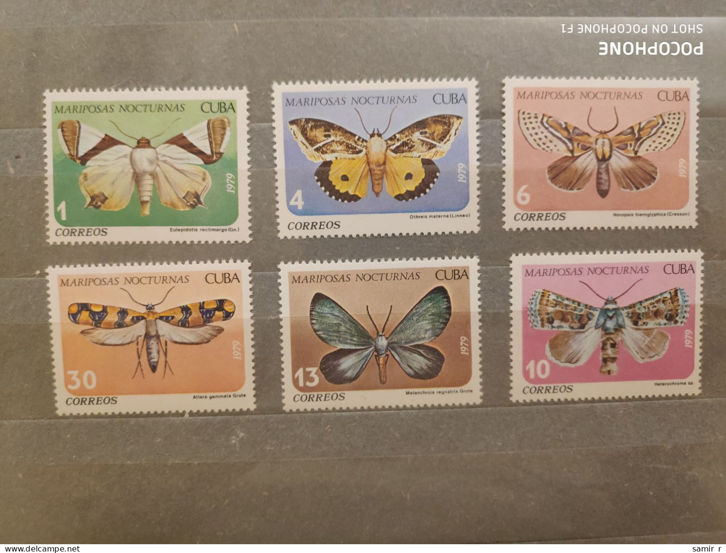 1979	Cuba	Butterflies   (F90) - Ungebraucht