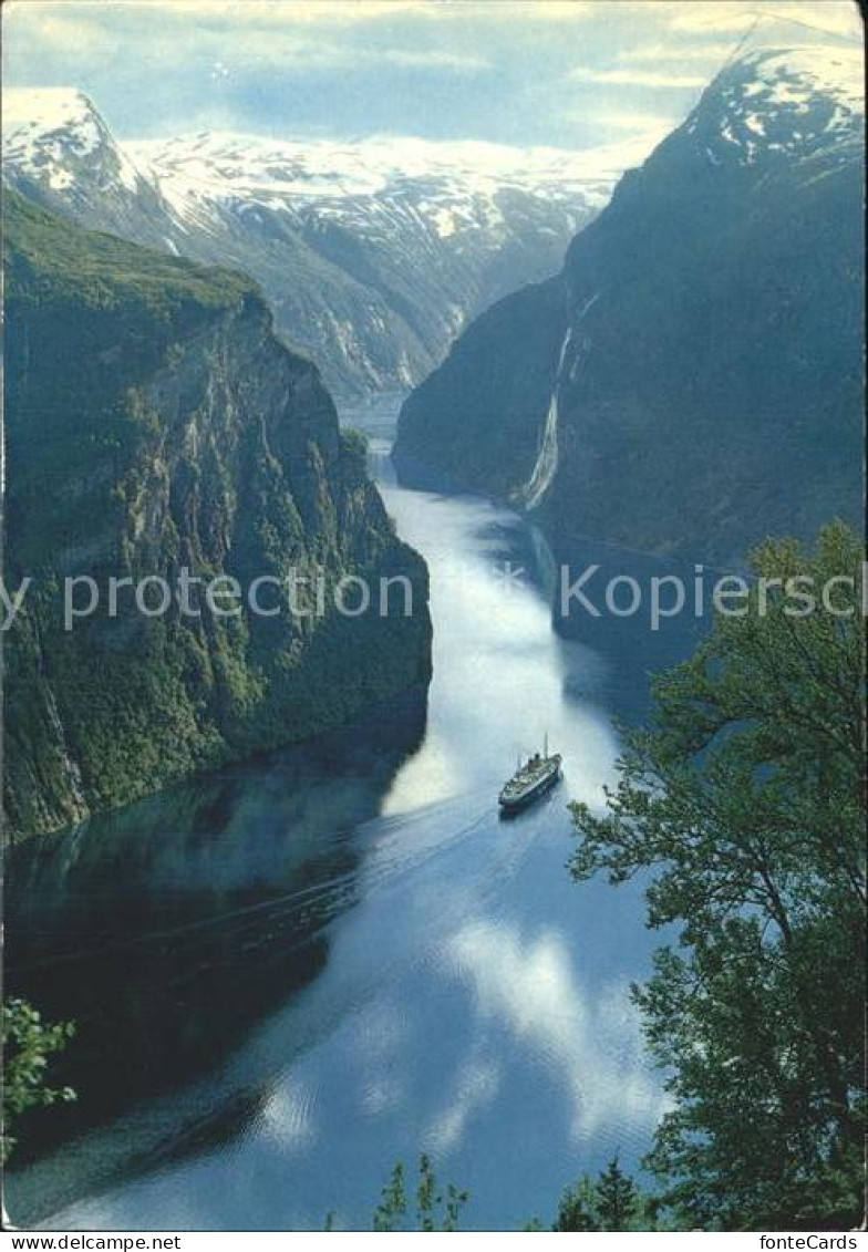 72370483 Geiranger Fjord  Schiff  Geiranger - Noorwegen