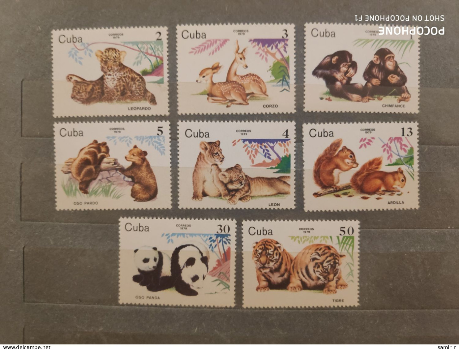 1979	Cuba	Animals    (F90) - Nuovi