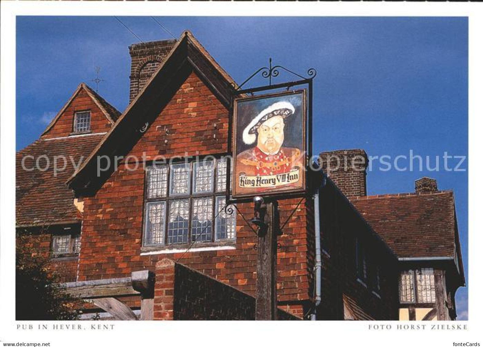 72369598 Hever Edenbridge Pub King Henry VIII  - Autres & Non Classés
