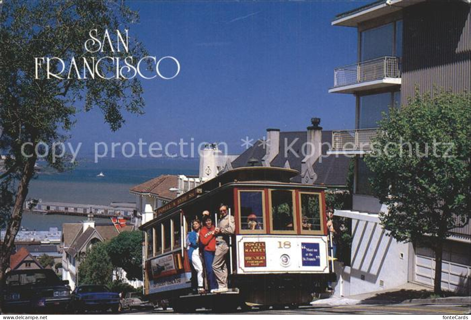 72369315 San_Francisco_California Cable Car - Autres & Non Classés