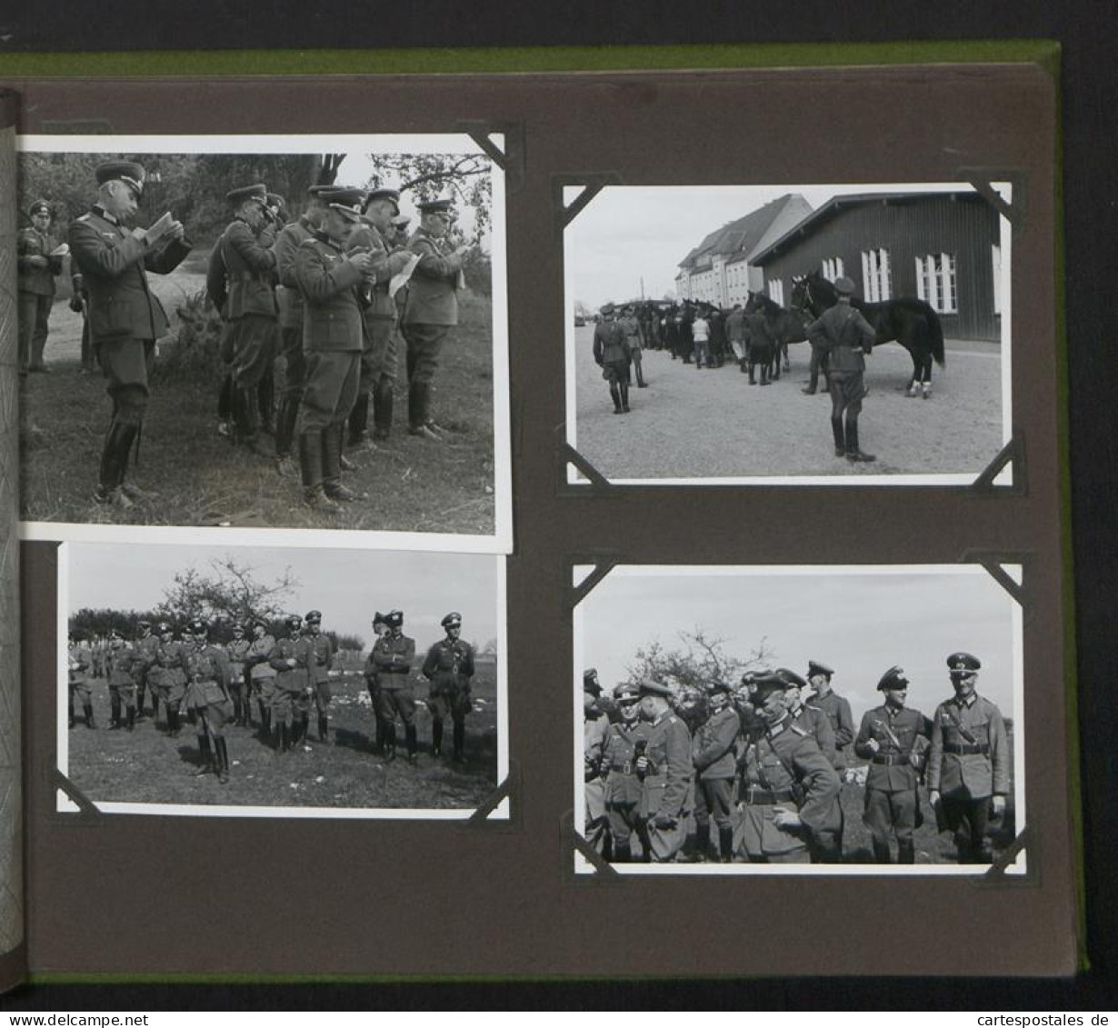Fotoalbum mit 150 Fotografien, Giessen Studenten, Theater, Militär, Soldaten, Fussball, Wappen 