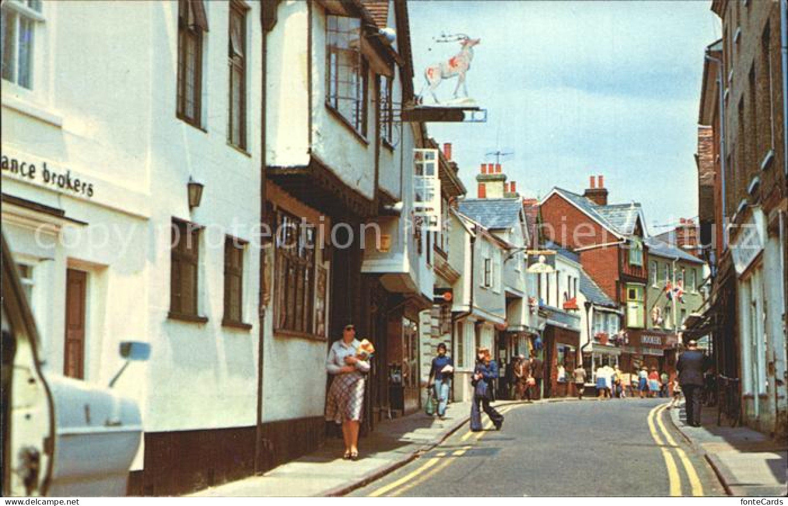 72368951 Bucklersbury Street Scene Bucklersbury - Hertfordshire