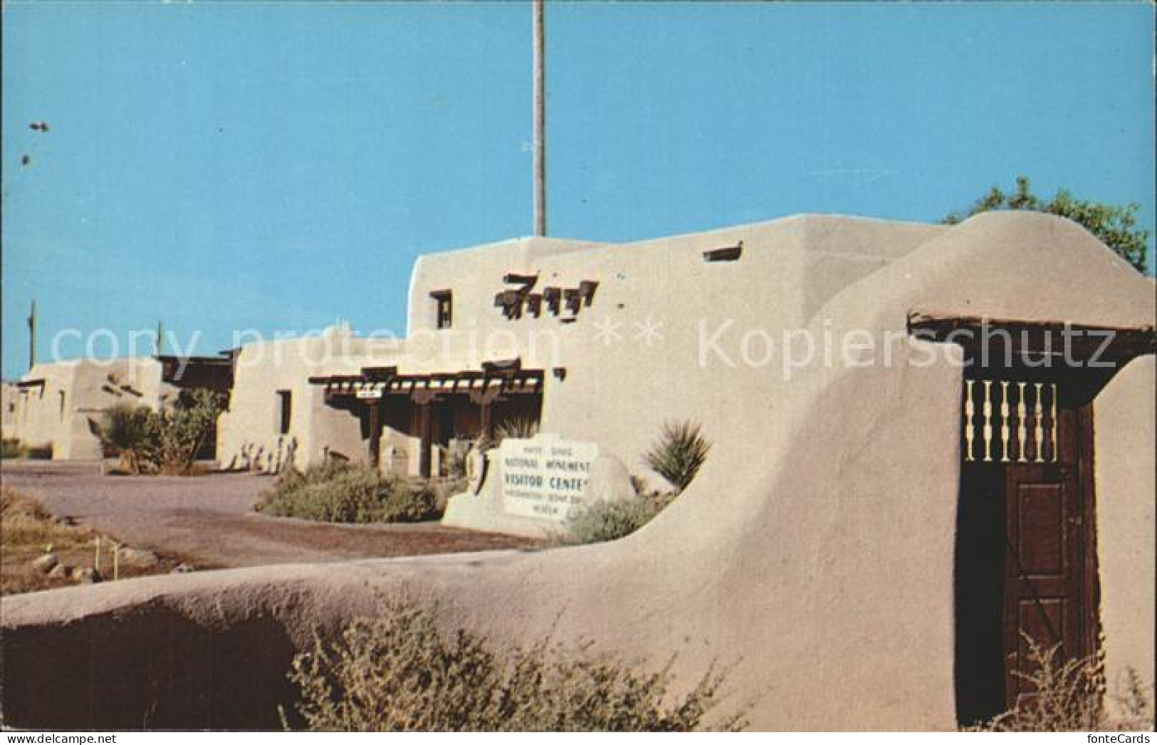 72368606 New_Mexico_US-State Administration Building Museum White Sands National - Andere & Zonder Classificatie