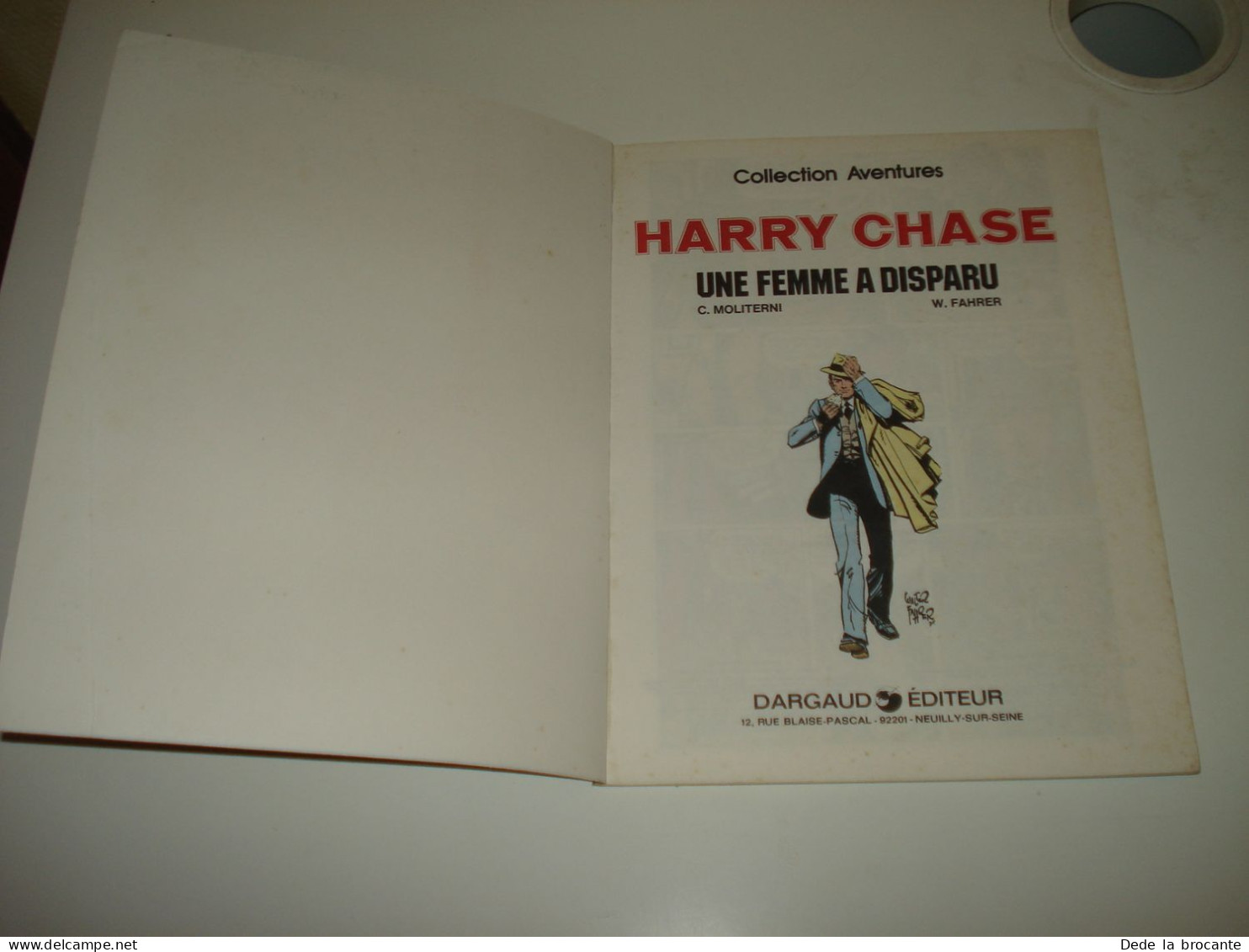 C55 / Harry Chase N° 1  " Une Femme A Disparu  " - EO De 1980 - Sonstige & Ohne Zuordnung