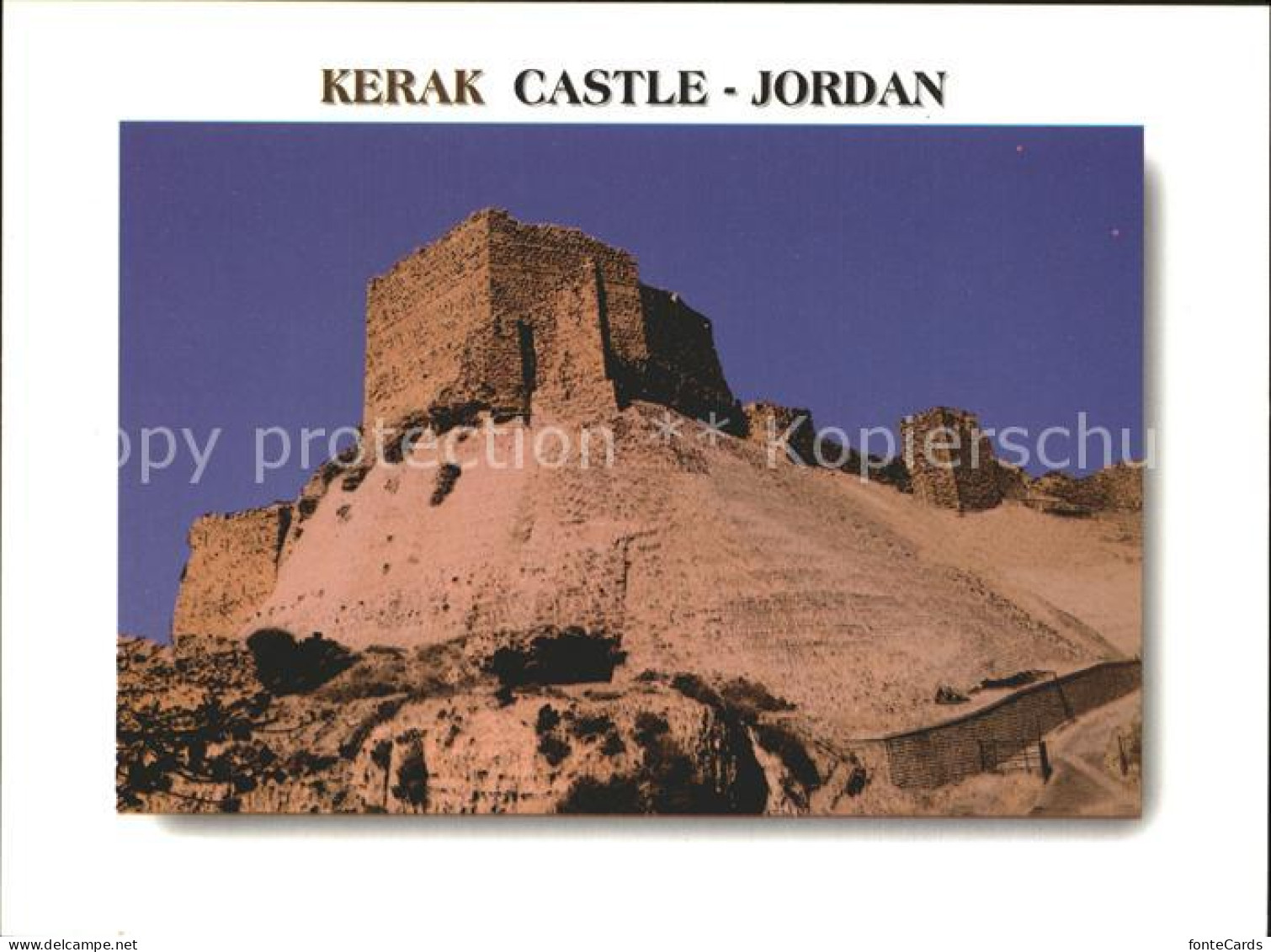 72359327 Jordan Israel Kerak Castle Jordan Israel - Israel