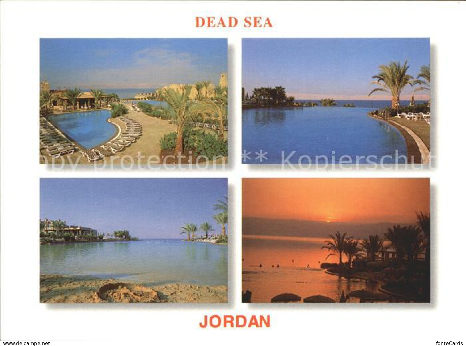 72351530 Jordan Israel Dead Sea  Jordan Israel - Israele