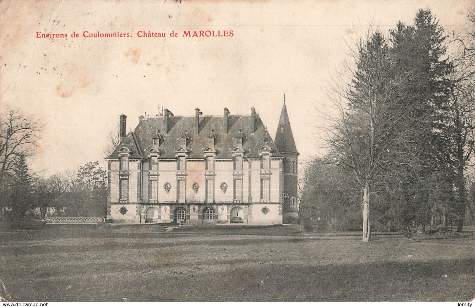 Destockage lot de 35 cartes postales CPA Seine et Marne Melun coulommiers foret Fontainebleau Tournan Provins Marles