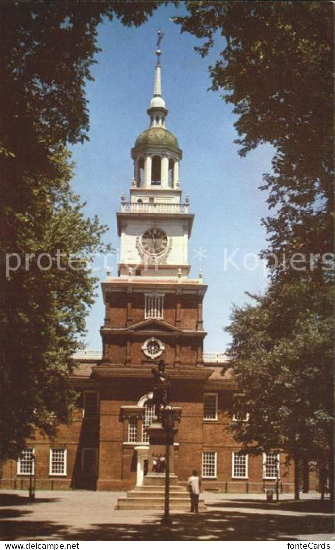 72349002 Philadelphia Pennsylvania Independence Hall Philadelphia Pennsylvania - Autres & Non Classés