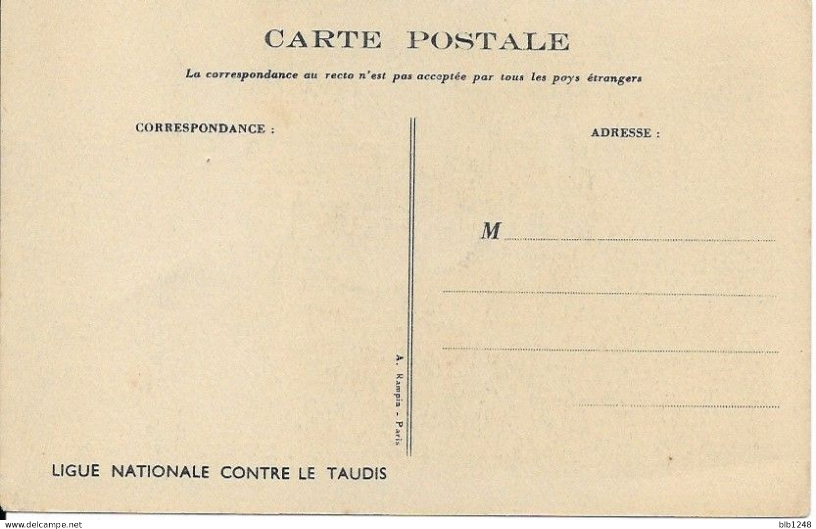 Illustrateurs - Poulbot - Ligue Nationale Contre Le Taudis - C'est Ceux Du Premier Qui Sont Bouches - Poulbot, F.