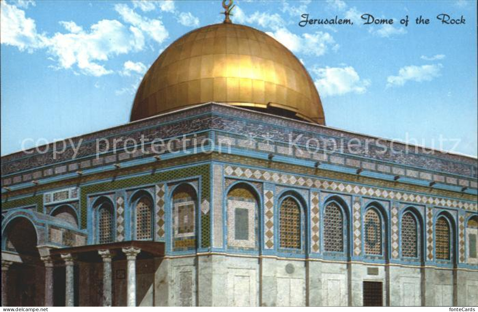 72346576 Jerusalem Yerushalayim Dome Of The Rock Mosque Of Omar  - Israele