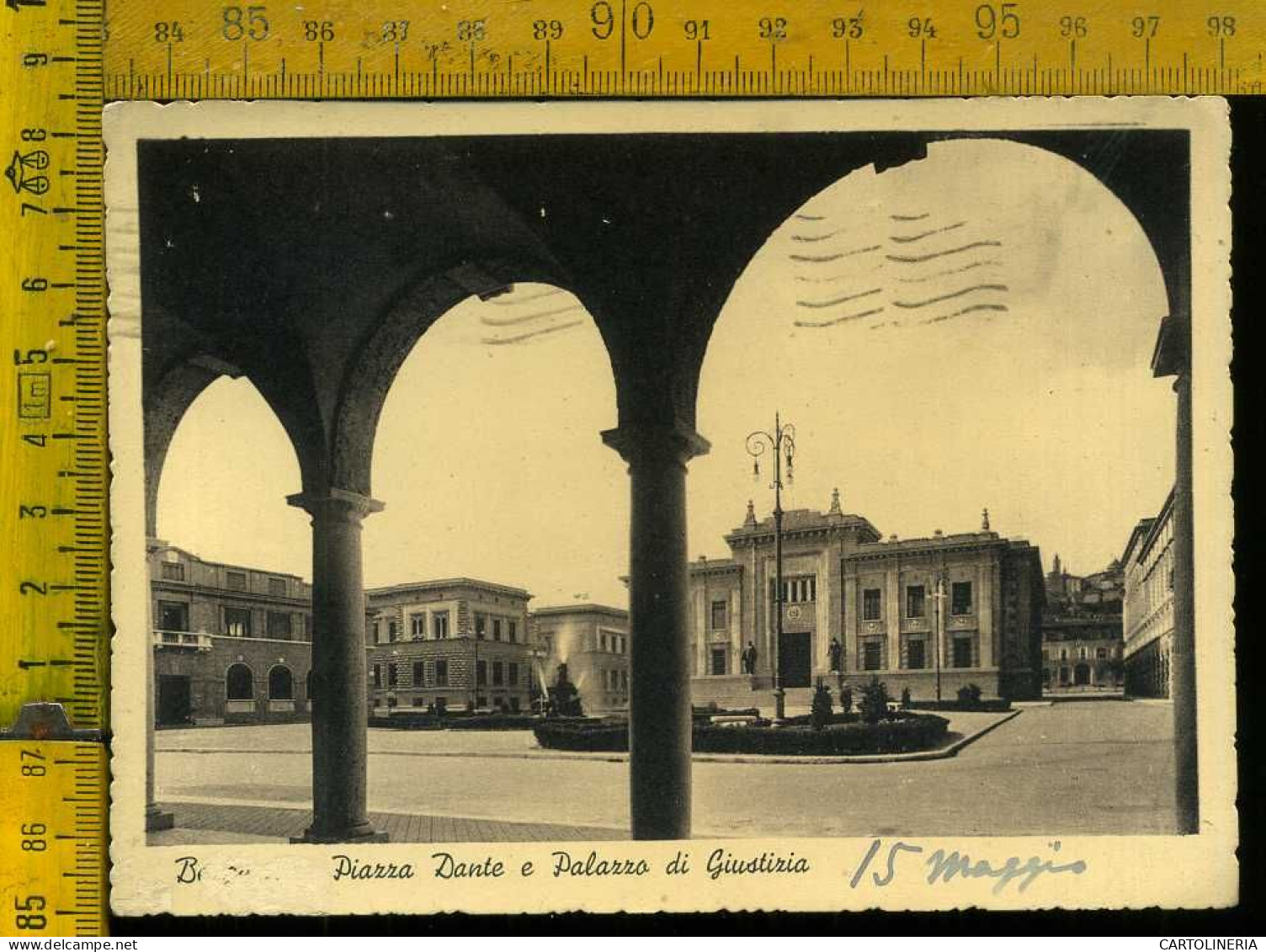 Brescia Città Piazza Dante E Palazzo Di Giustizia - Brescia