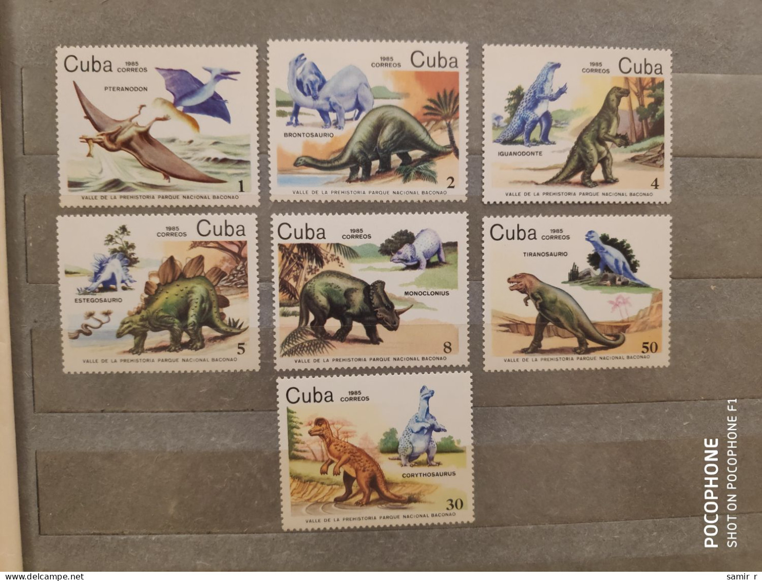 1984	Cuba	Animals  Dinosaurs    (F90) - Nuovi