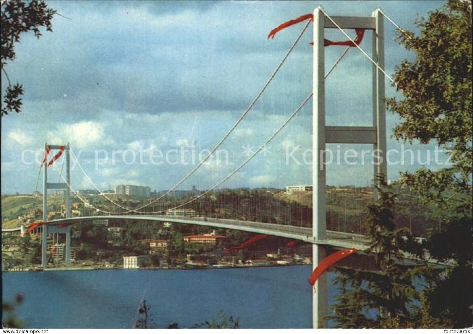 72334007 Istanbul Constantinopel Bosphorus Bridge Bosporusbruecke  - Turquie